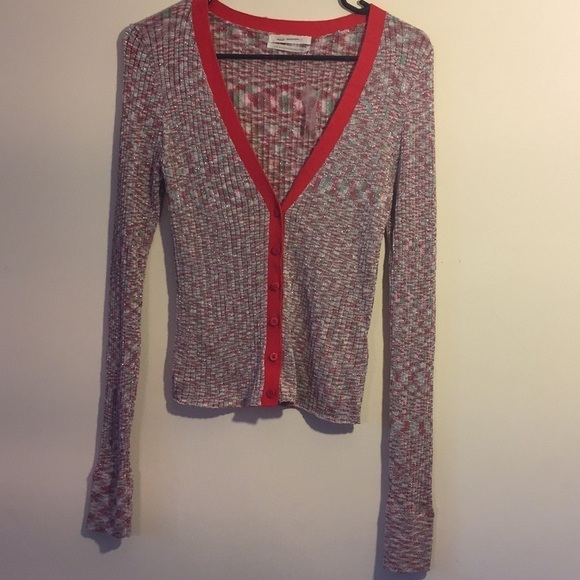 Urban Outfitter Lucky Knit Cardigan Christmas Sweater - Picture 8 of 11